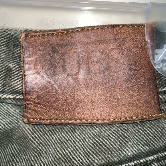 GUESS U.S.A. Vintage 80’s Men’s Green Jeans Size 30 X 34 - Picture 11 of 16